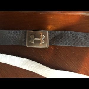 Under armour belt with second band